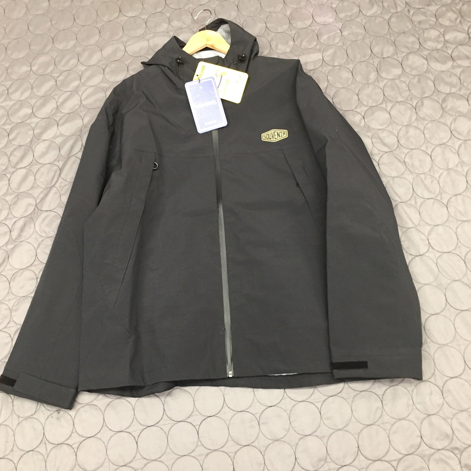 Souvenir 3 layer ripstop black shell jacket XL | Okanagan