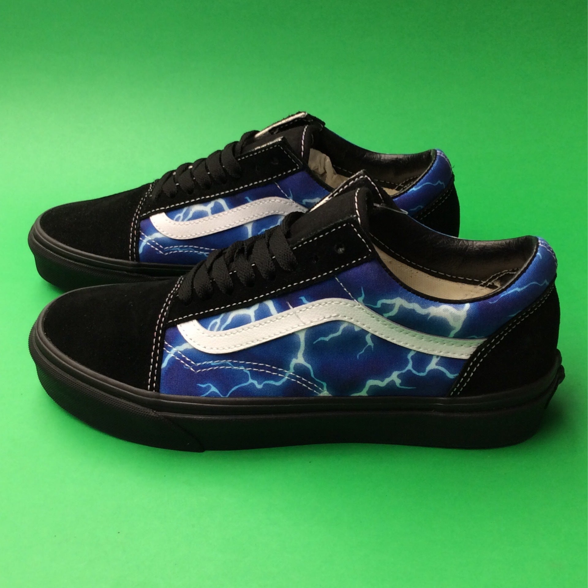 vans black ball blue
