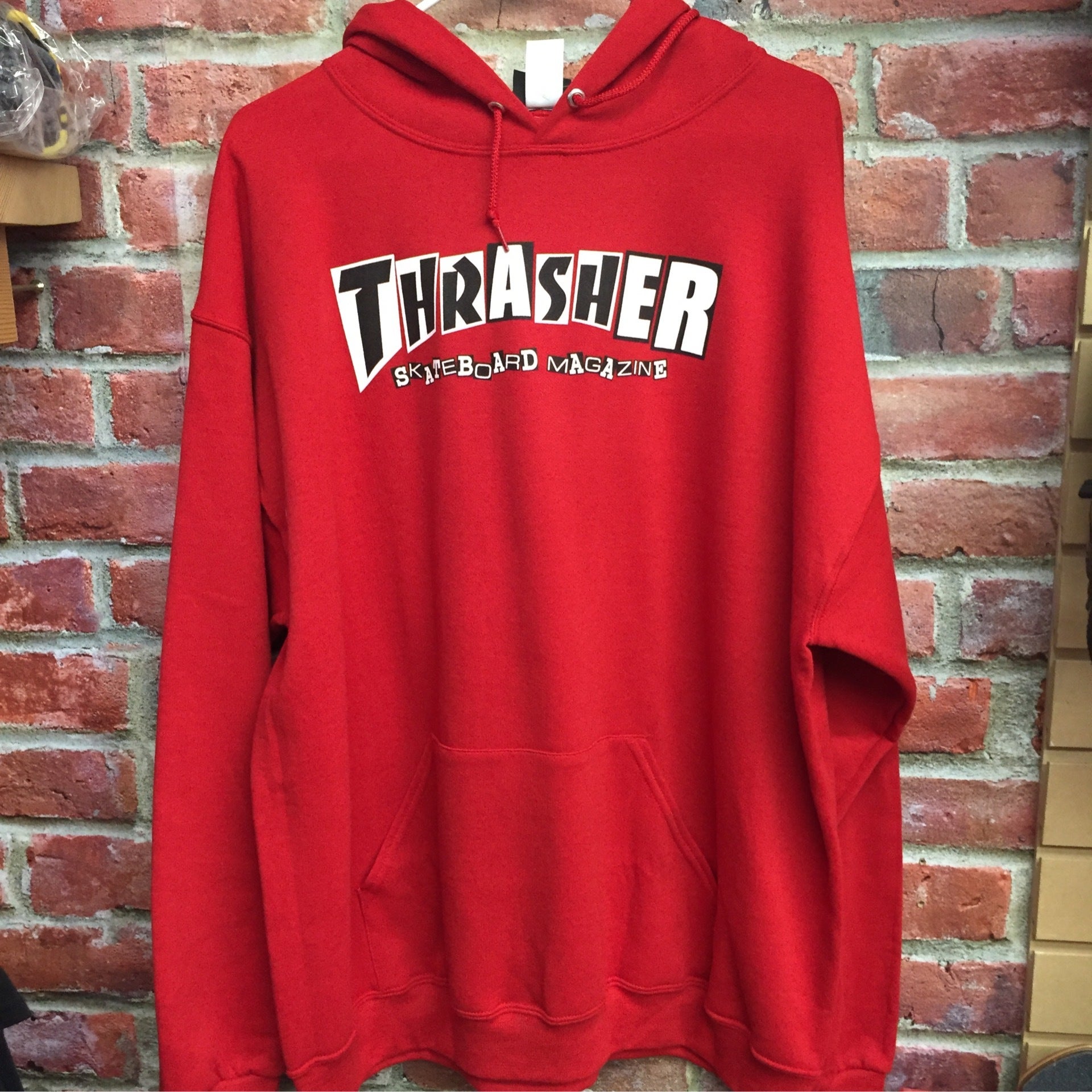 Radical red discount thrasher hoodie