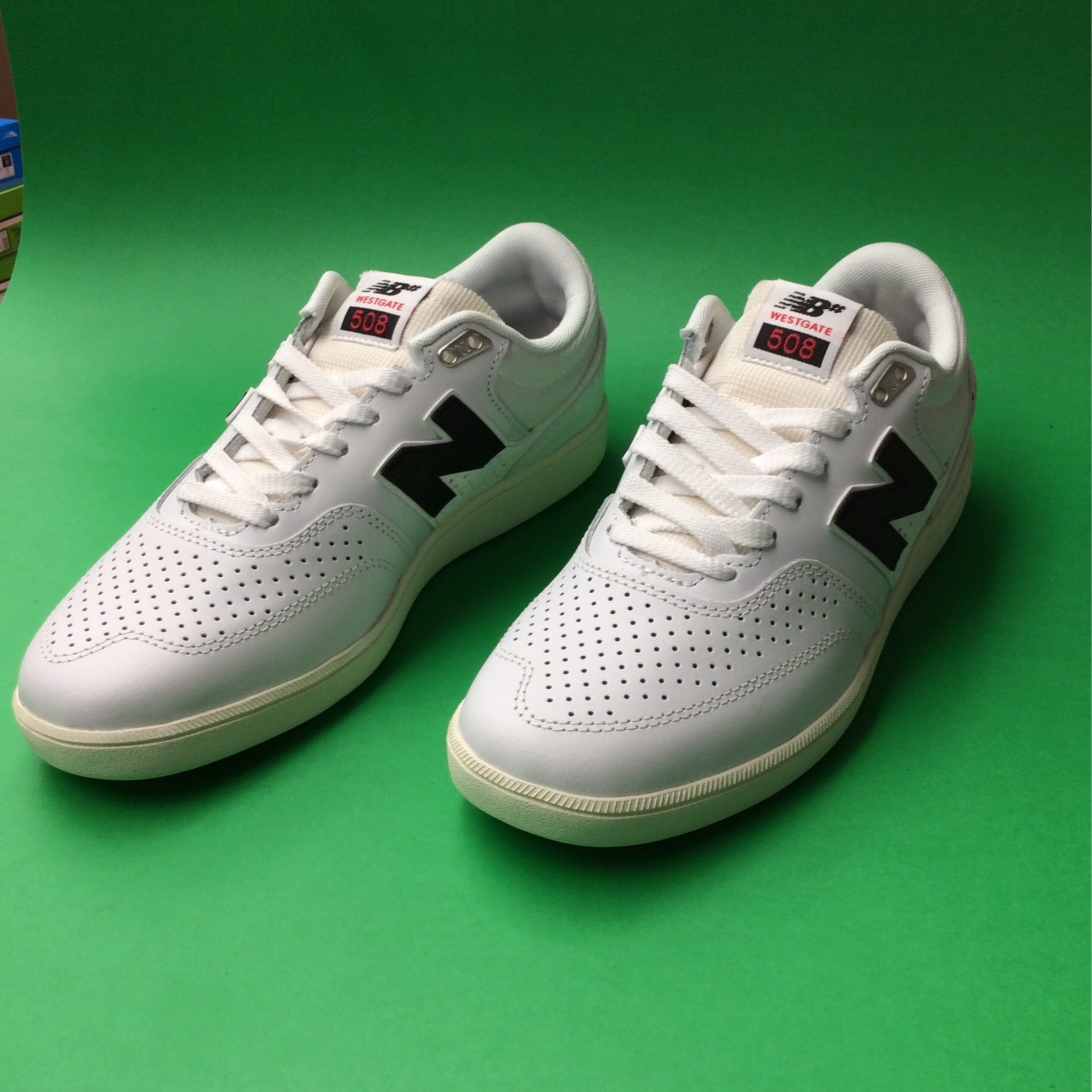New Balance westgate 508 white black shoe