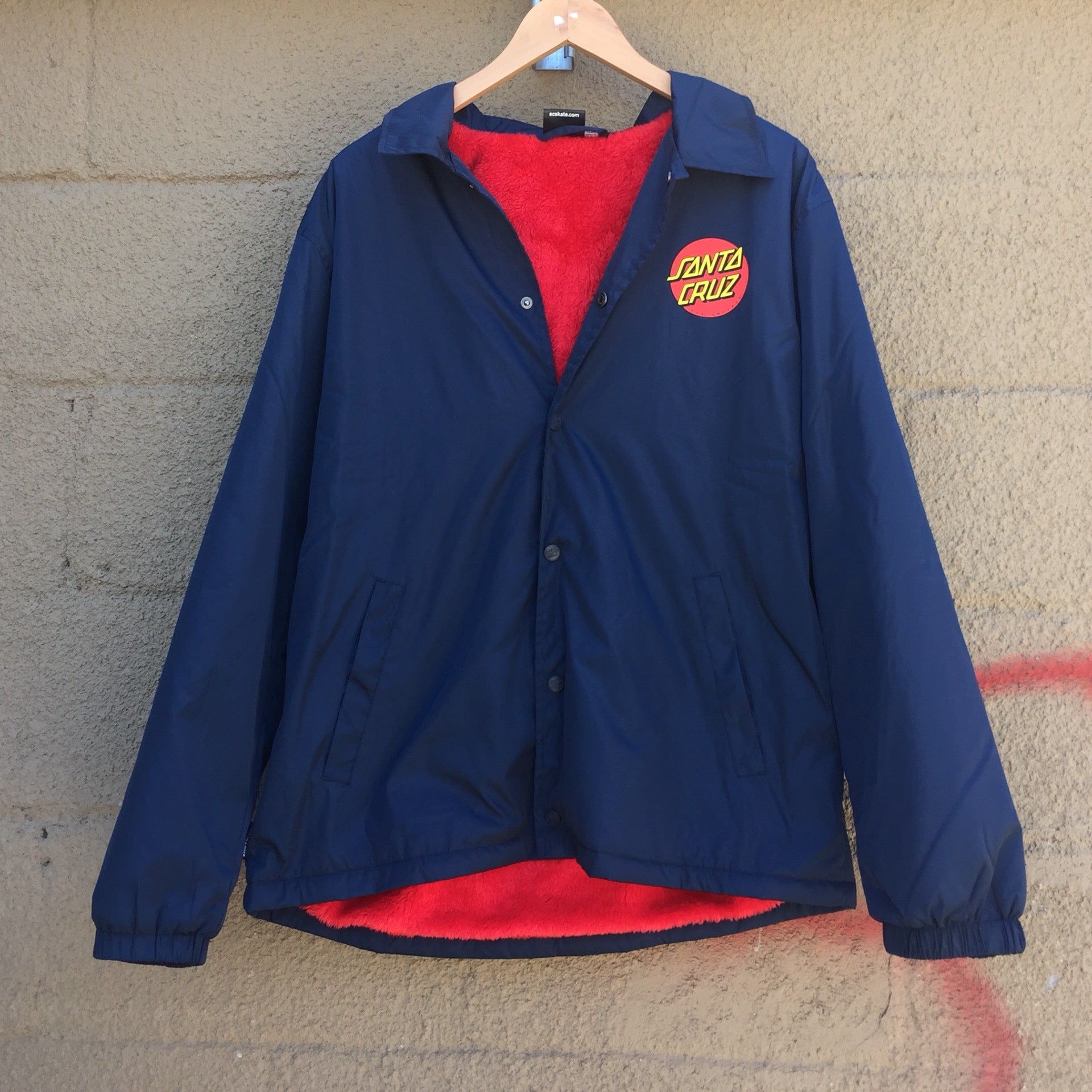 Santa cruz coach jacket best sale