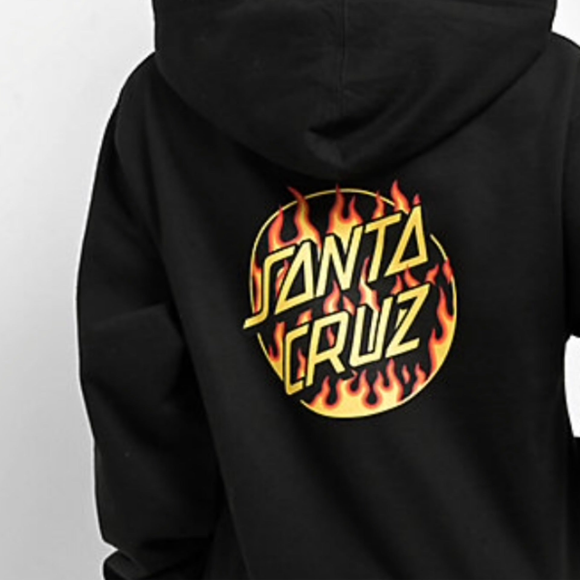 Santa cruz flame dot hoodie shop