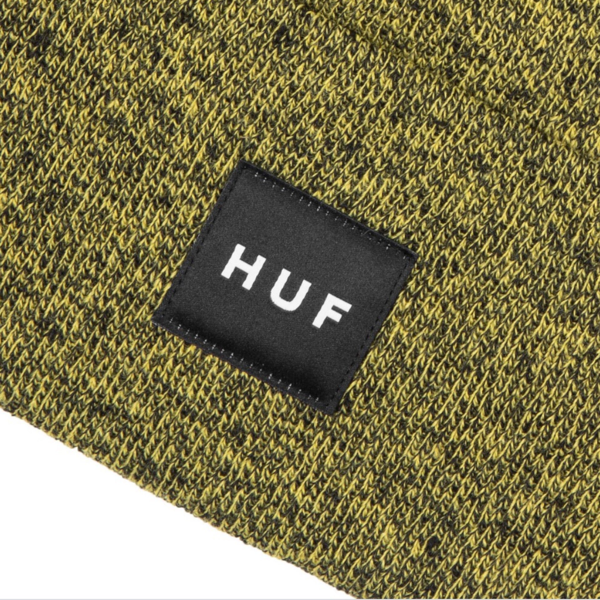 HUF melange box logo beanie