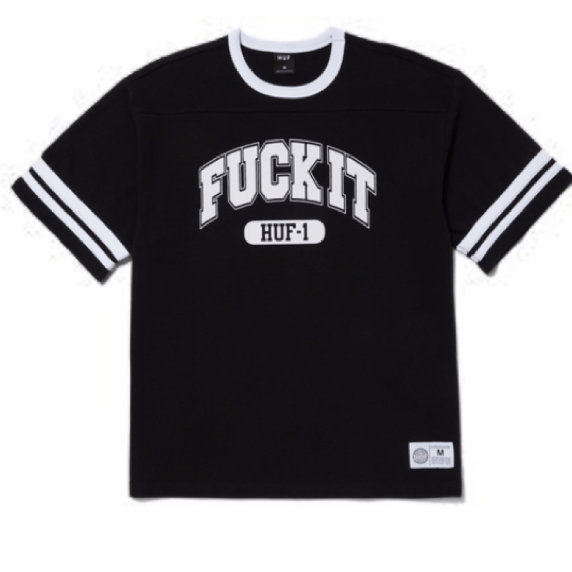 HUF fuck it football shirt